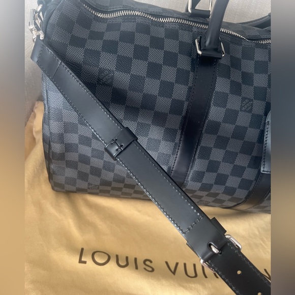 (SOLD)Louis Vuitton Damier Graphite Keepall 45 - Picture 6 of 15